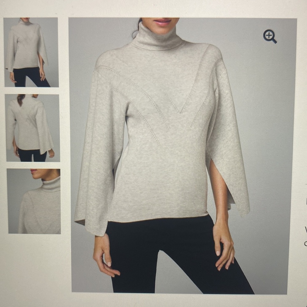 White House Black Market Kimono Sleeve Sweater.
